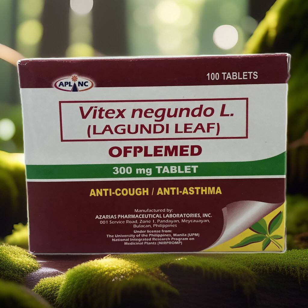 Lagundi Leaf (Ofplemed) 300mg Tablet 100's