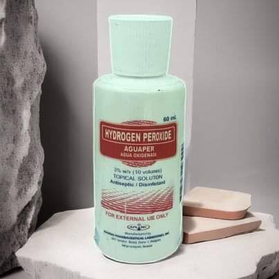 Hydrogen Peroxide (Agua Oxigenada) 10 Volumes Solution 60ml