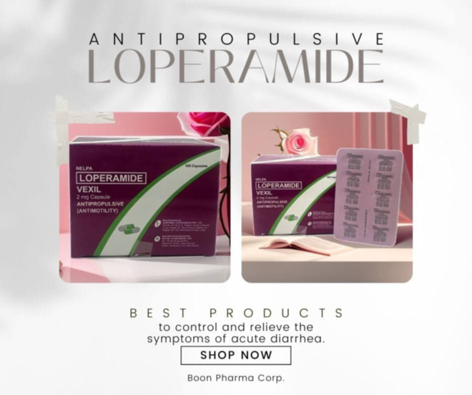Loperamide (Vexil) 2mg Capsule 100's