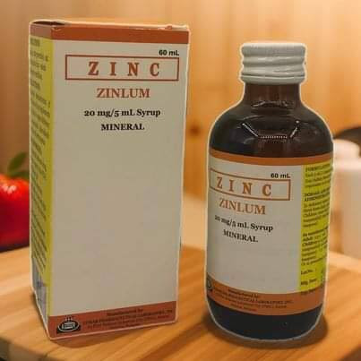 Zinc Sulfate (Zinlum) 20mg/5ml Syrup 60ml