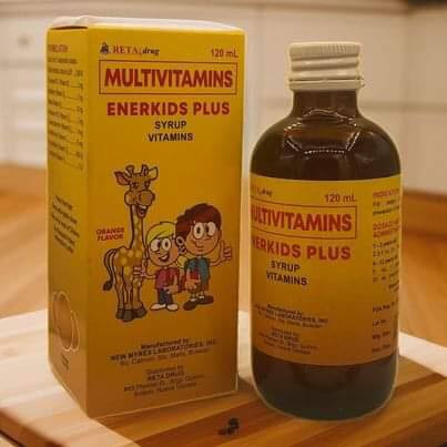 Multivitamins (Enerkids Plus) Vitamin Syrup 120ml